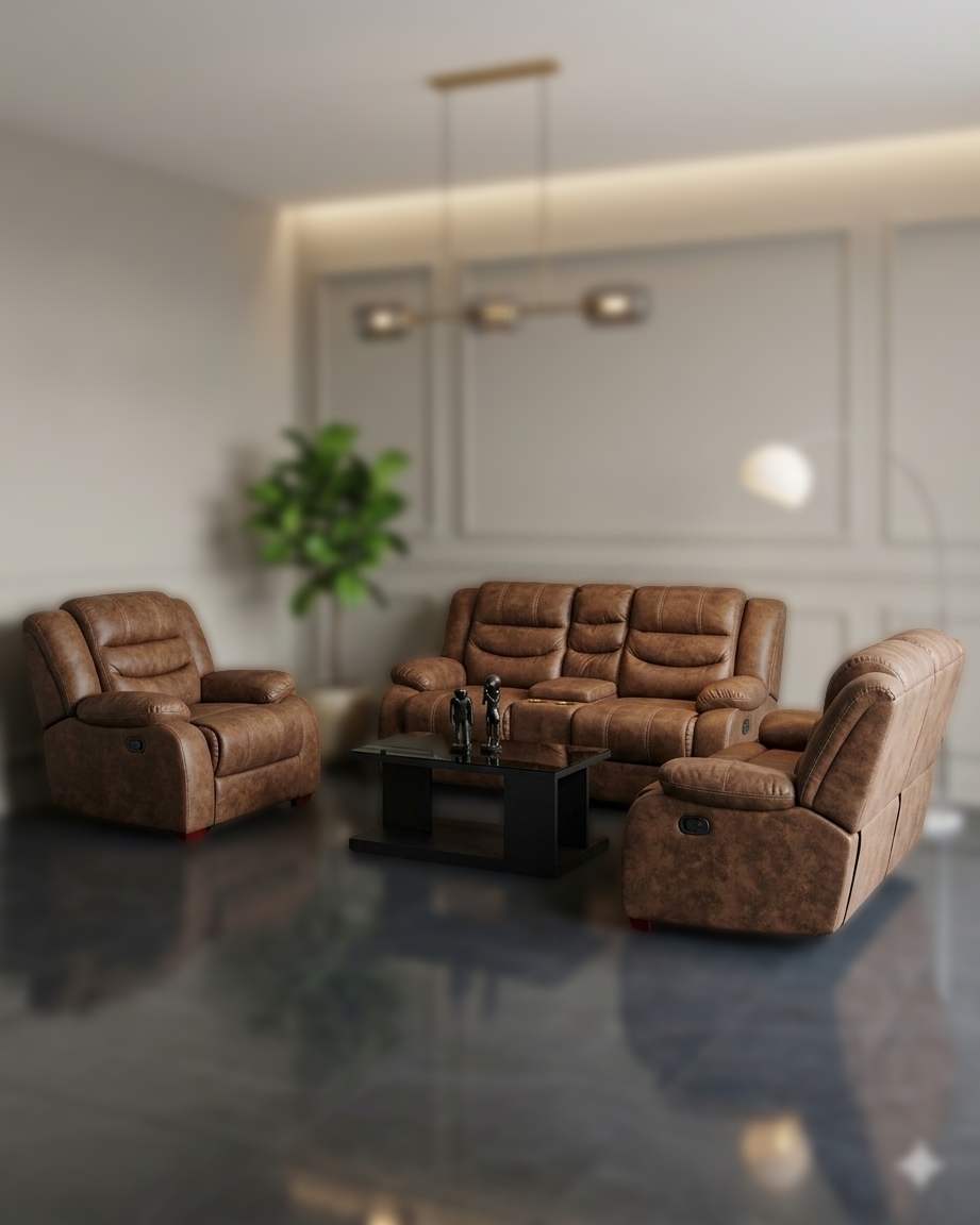 Finished custom sofa set